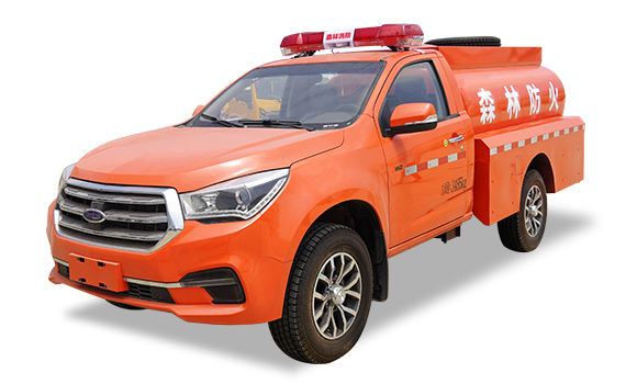 慶鈴四驅(qū)皮卡1.36方消防水車